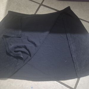 Vtg Catalina Black Swim Skirt Coverup L